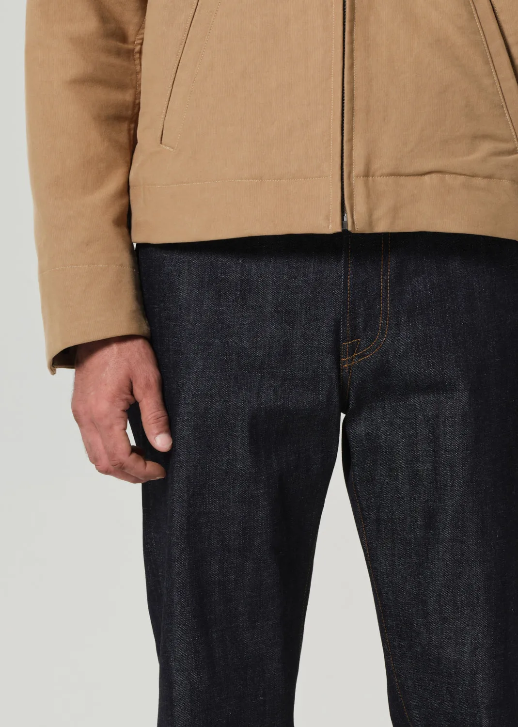 Ando Relaxed Japanese Selvedge in Raw Selvedge