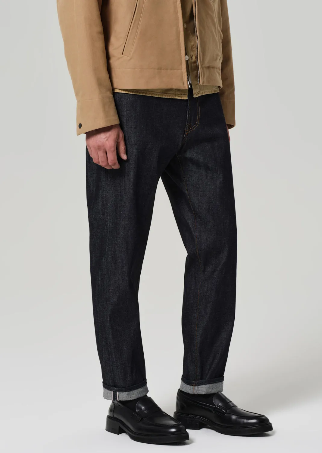 Ando Relaxed Japanese Selvedge in Raw Selvedge