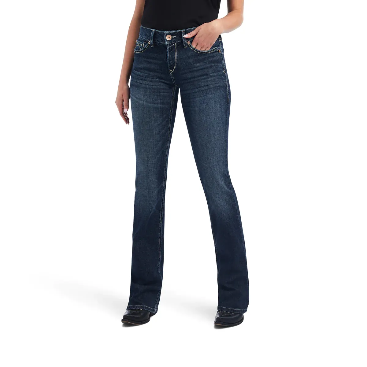 Ariat R.E.A.L. Perfect Rise Boot Cut Estella Missouri Jean