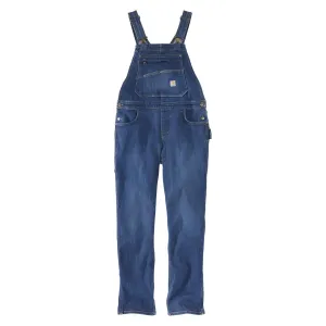 Carhartt Women's Rugged Flex Relaxed Fit Denim Bib Overall