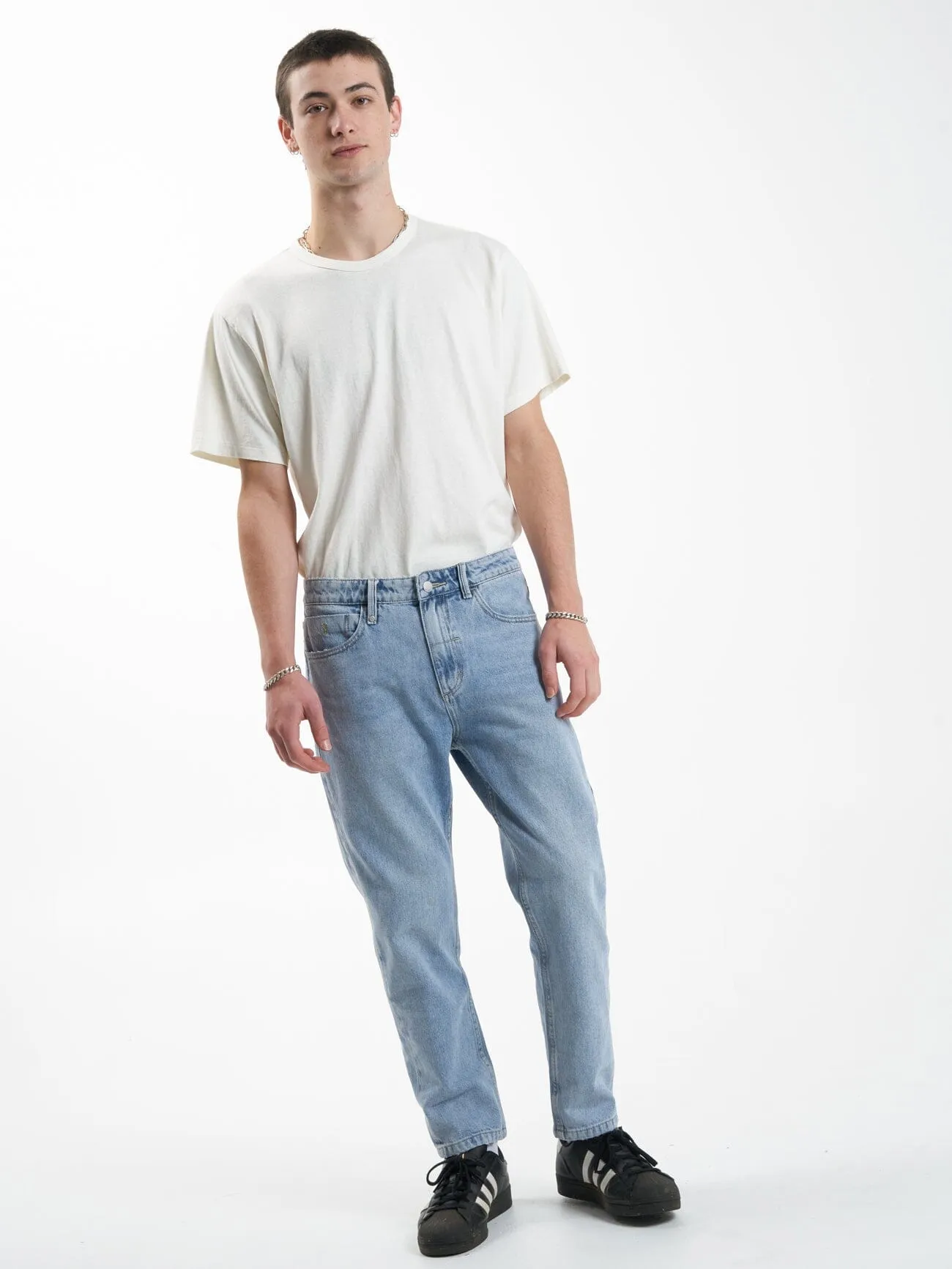 Chopped Denim Jean - Endless Blue