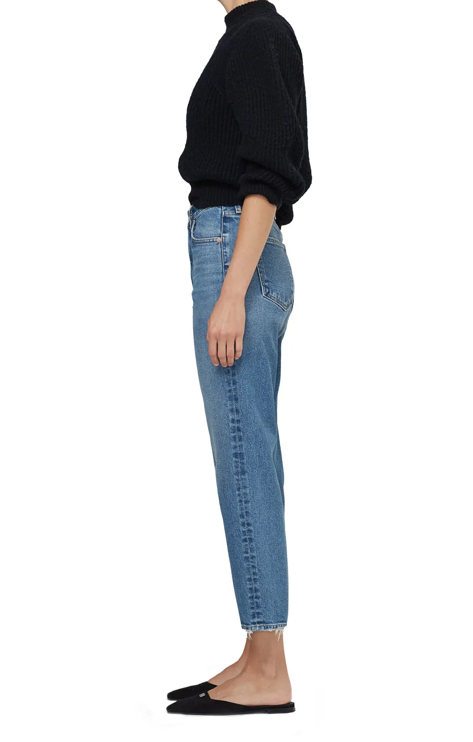 Citizens of Humanity - Marlee Relaxed Straight Leg Jeans in Dimple