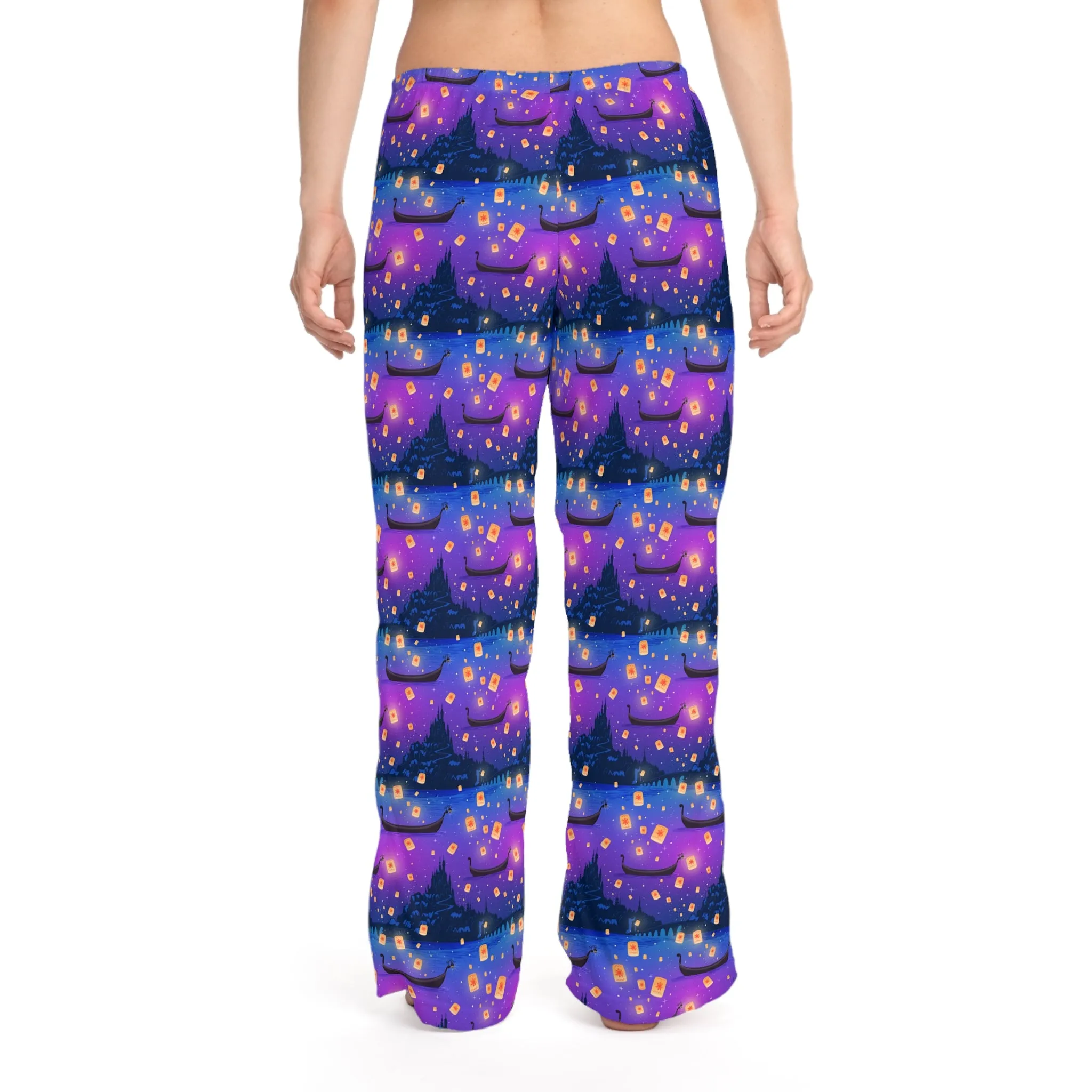 Disney Tangled Rapunzel Floating Lanterns Women's Pajama Pants