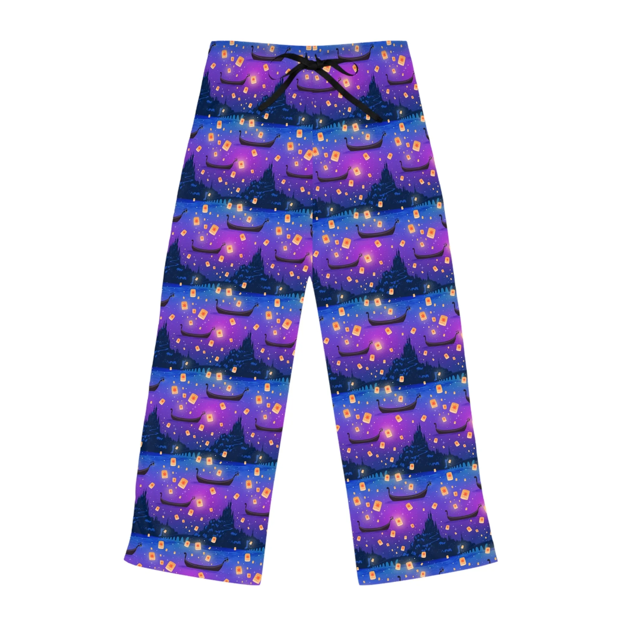 Disney Tangled Rapunzel Floating Lanterns Women's Pajama Pants