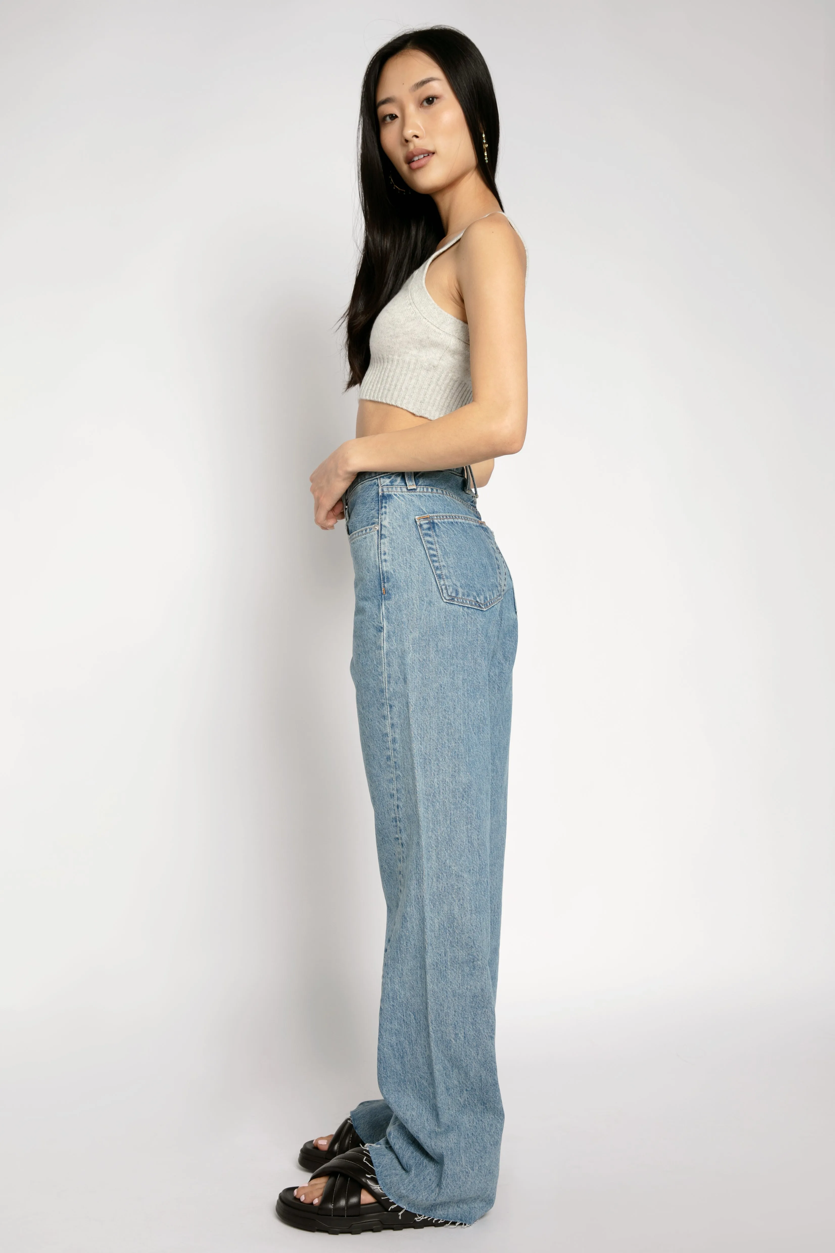 Grace Twisted Seam Jean in Fool for Love