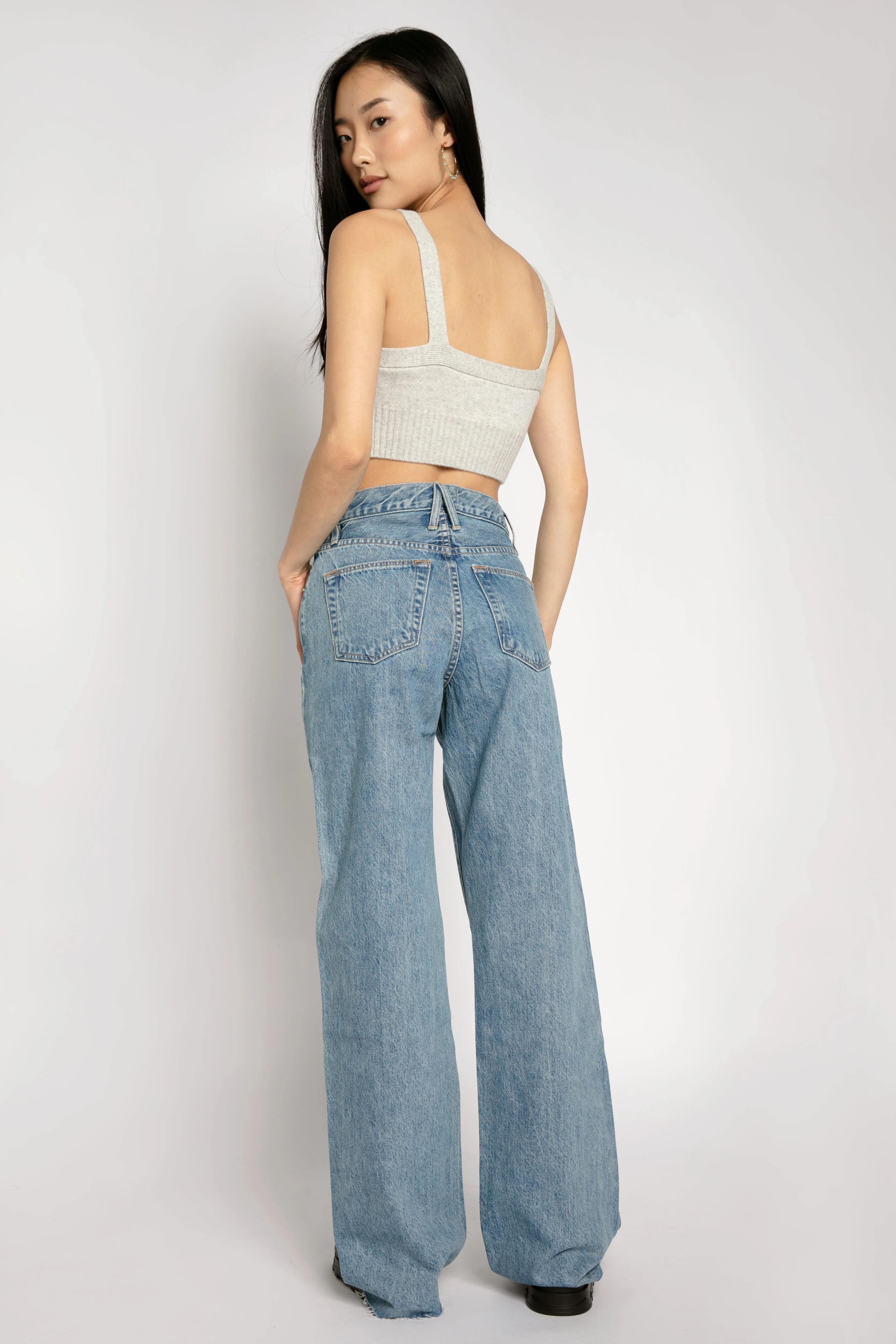 Grace Twisted Seam Jean in Fool for Love