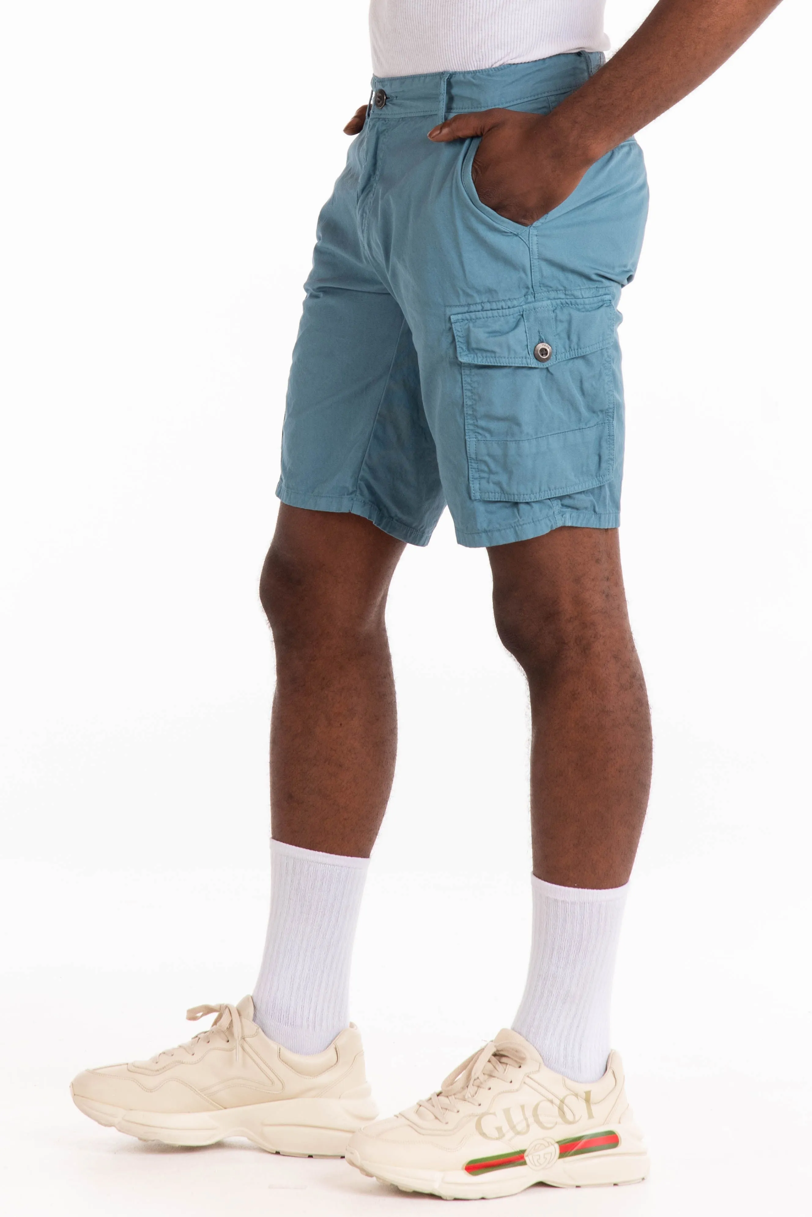 Hudson Cargo Short - Denim