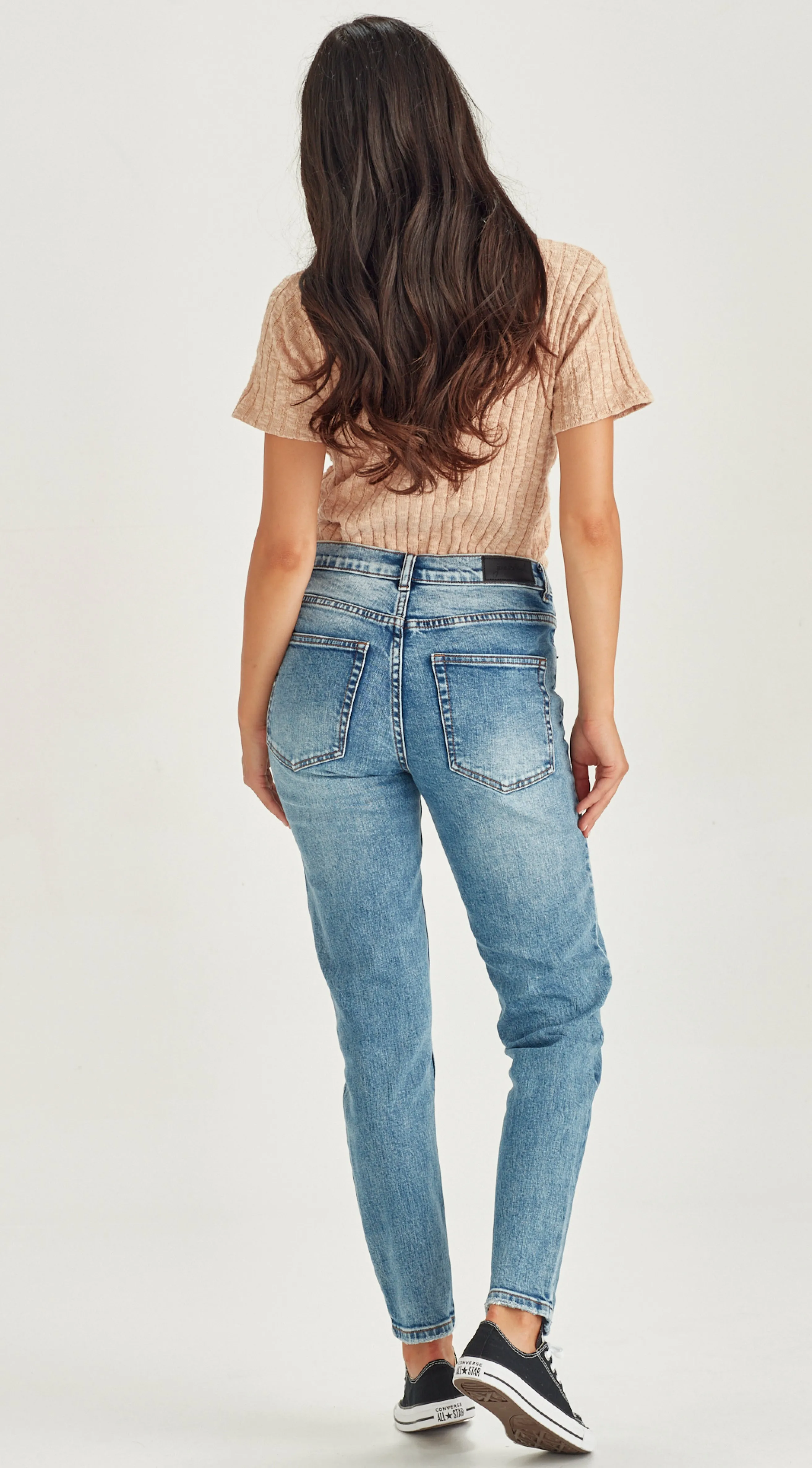 INDY | Blue Straight Leg Jean