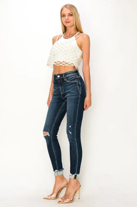 Iris High Rise Skinny Jeans