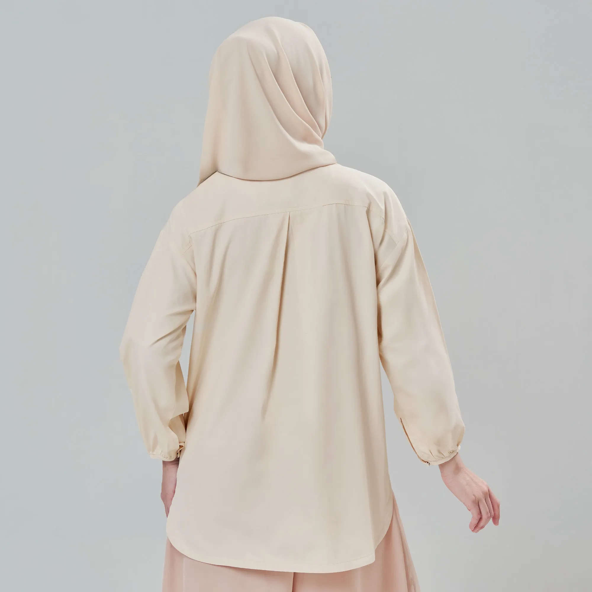 Loose Top - Light Beige