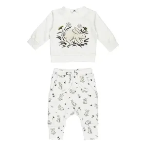 Lovedbaby - Organic Sweatshirt   Jogger Set - Bunny