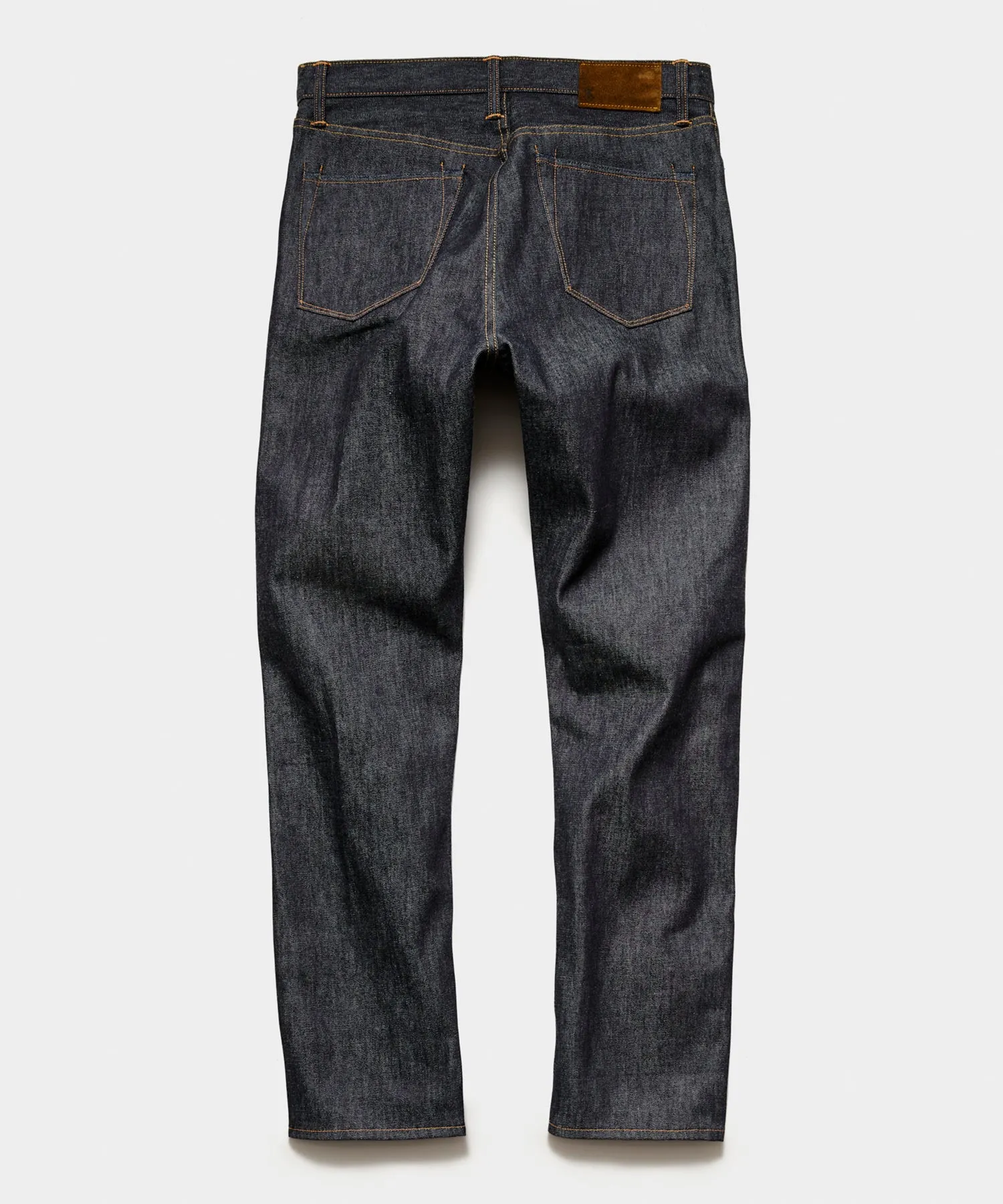 Made in USA Relaxed Selvedge Jean in Rigid