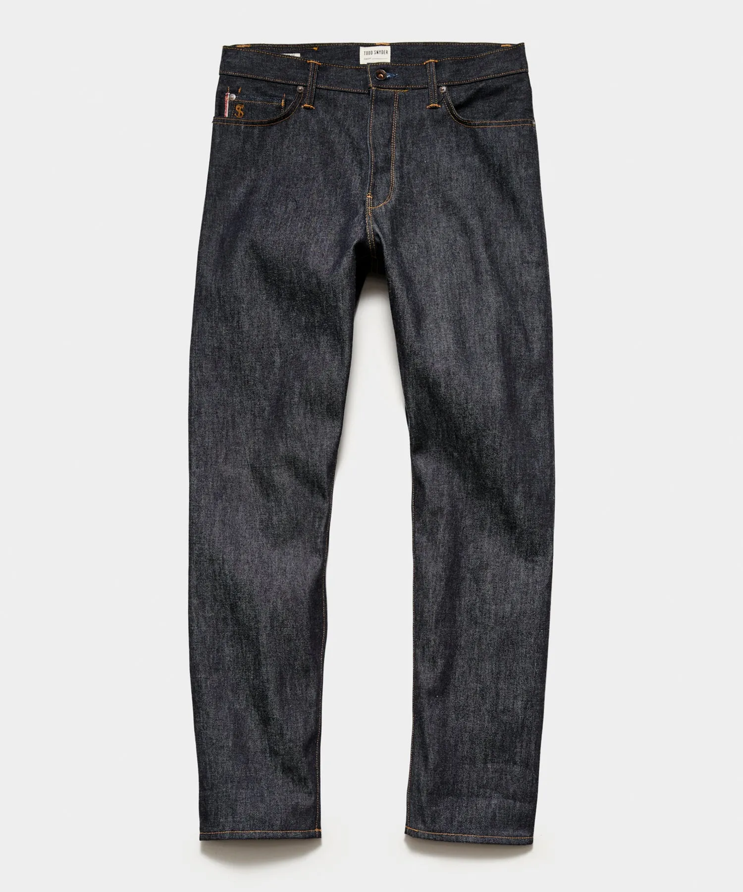 Made in USA Relaxed Selvedge Jean in Rigid