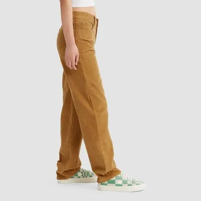 New - Levi's Women's High Rise Straight Leg Relaxed Jeans Loose