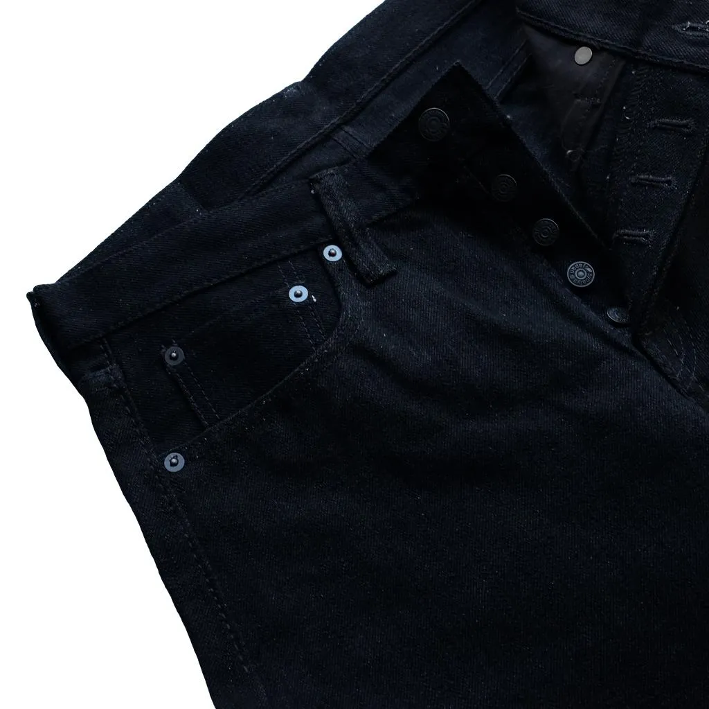 OD PBJ 14oz. "Kurokin" Black Selvedge Jeans (Relaxed Tapered)