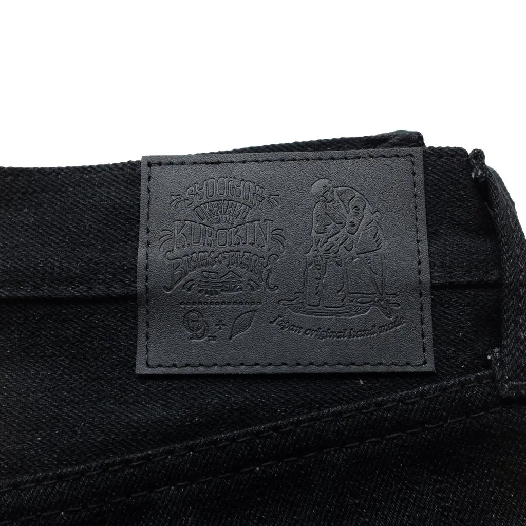 OD PBJ 14oz. "Kurokin" Black Selvedge Jeans (Relaxed Tapered)