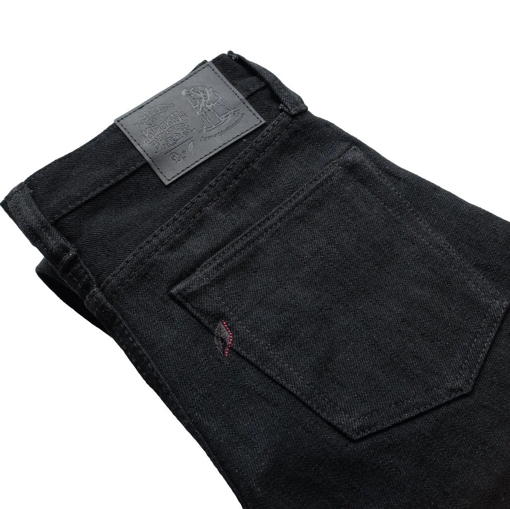 OD PBJ 14oz. "Kurokin" Black Selvedge Jeans (Relaxed Tapered)