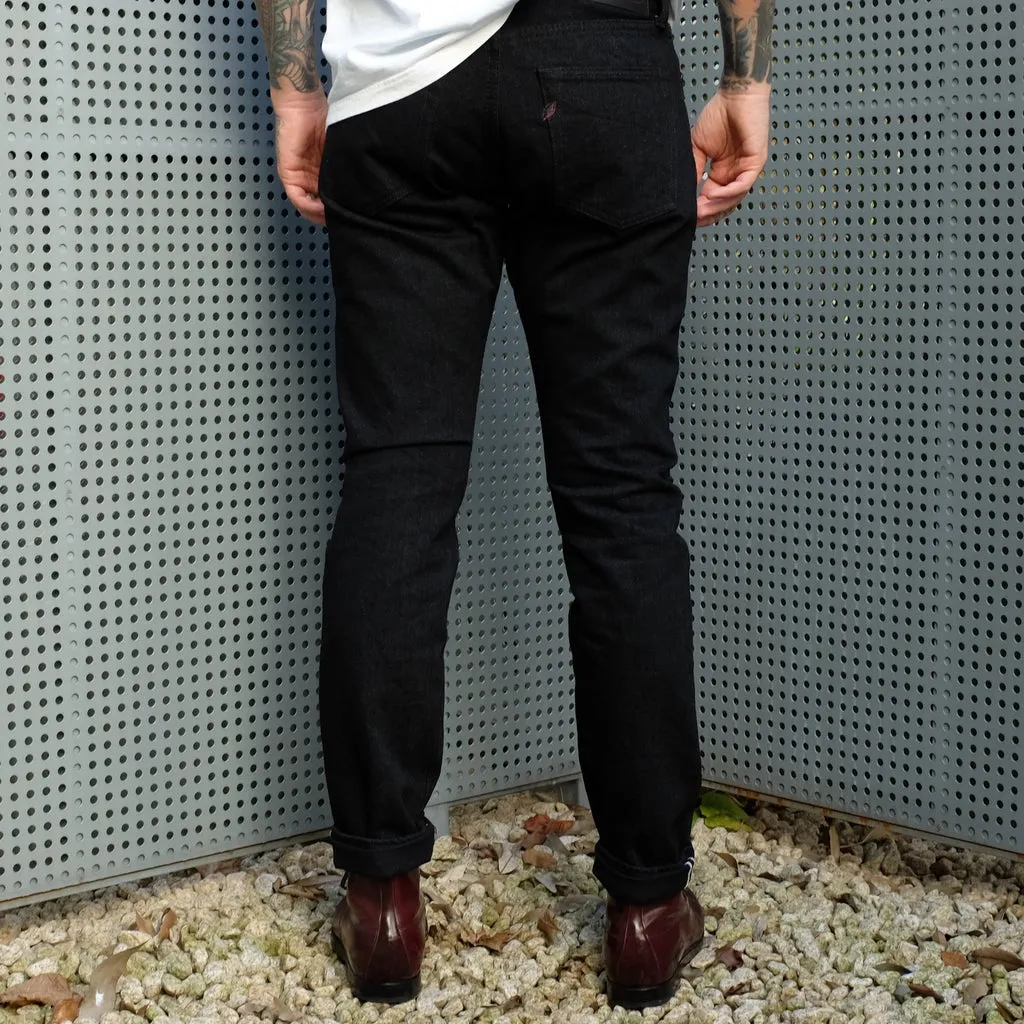 OD PBJ 14oz. "Kurokin" Black Selvedge Jeans (Relaxed Tapered)