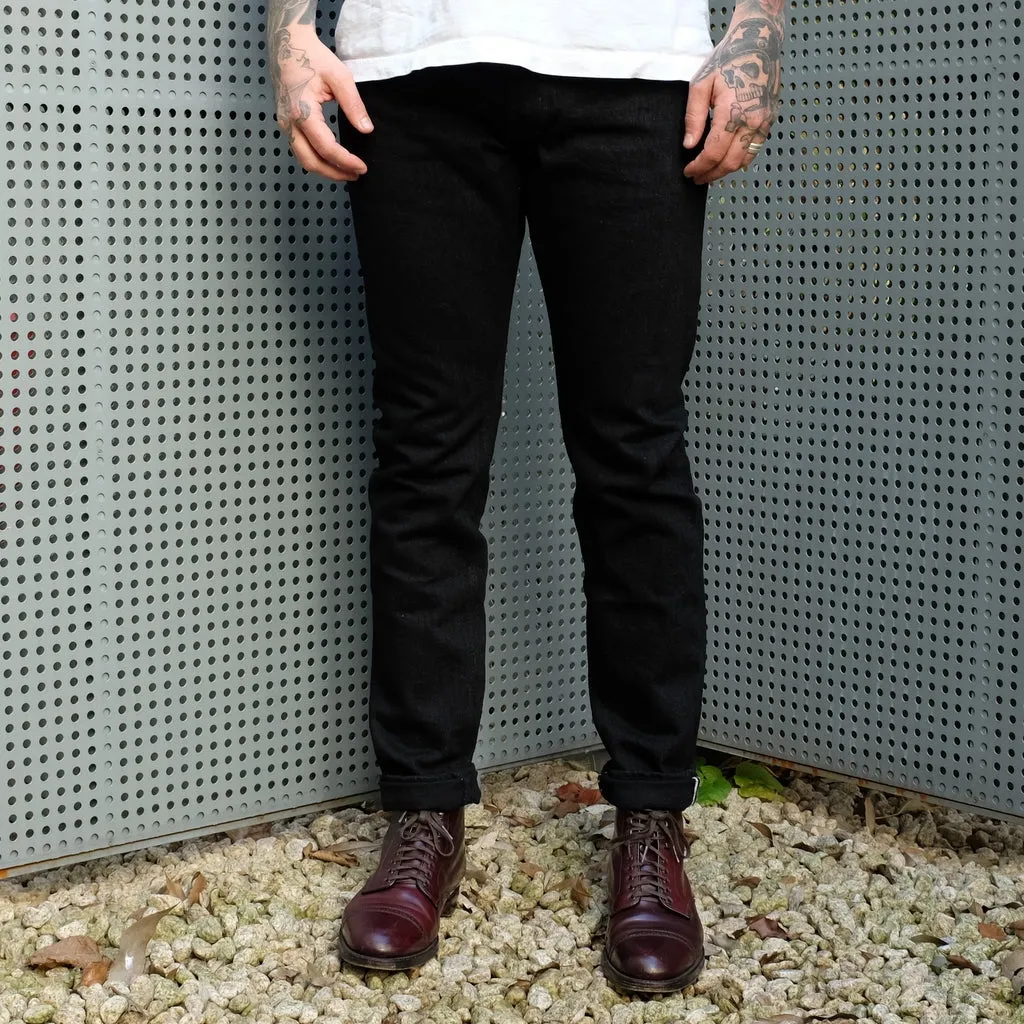 OD PBJ 14oz. "Kurokin" Black Selvedge Jeans (Relaxed Tapered)