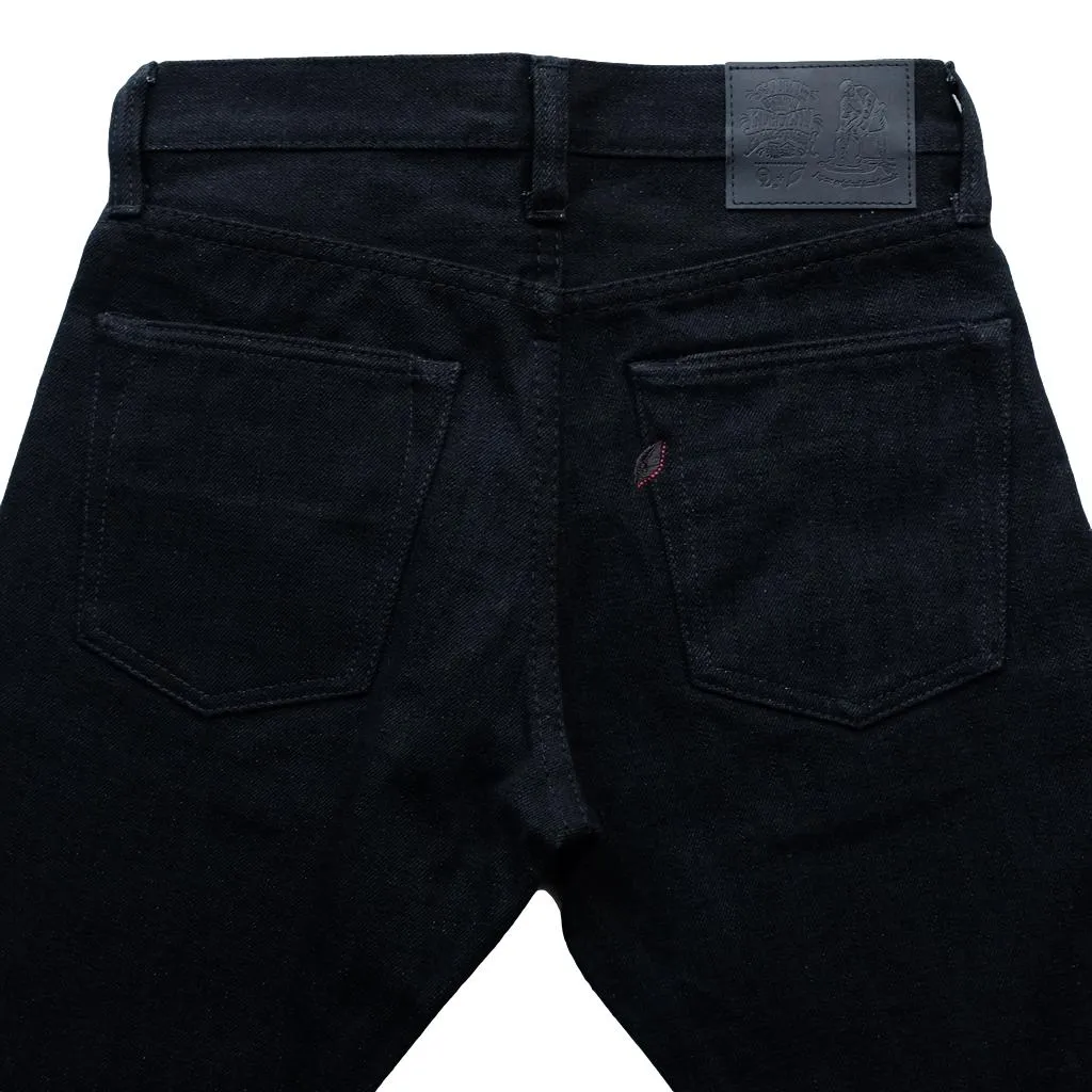 OD PBJ 14oz. "Kurokin" Black Selvedge Jeans (Relaxed Tapered)