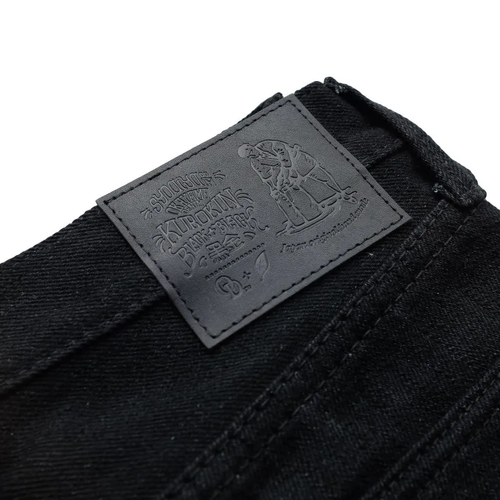 OD PBJ 14oz. "Kurokin" Black Selvedge Jeans (Relaxed Tapered)