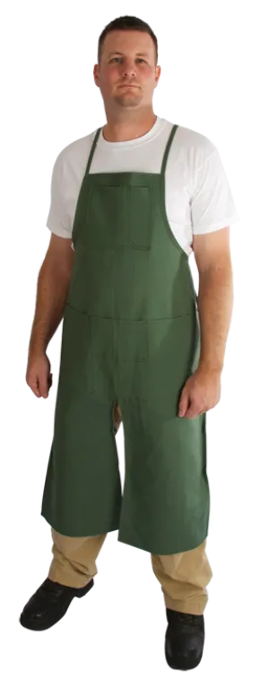 Olive Drab Split Leg Trucker's Apron