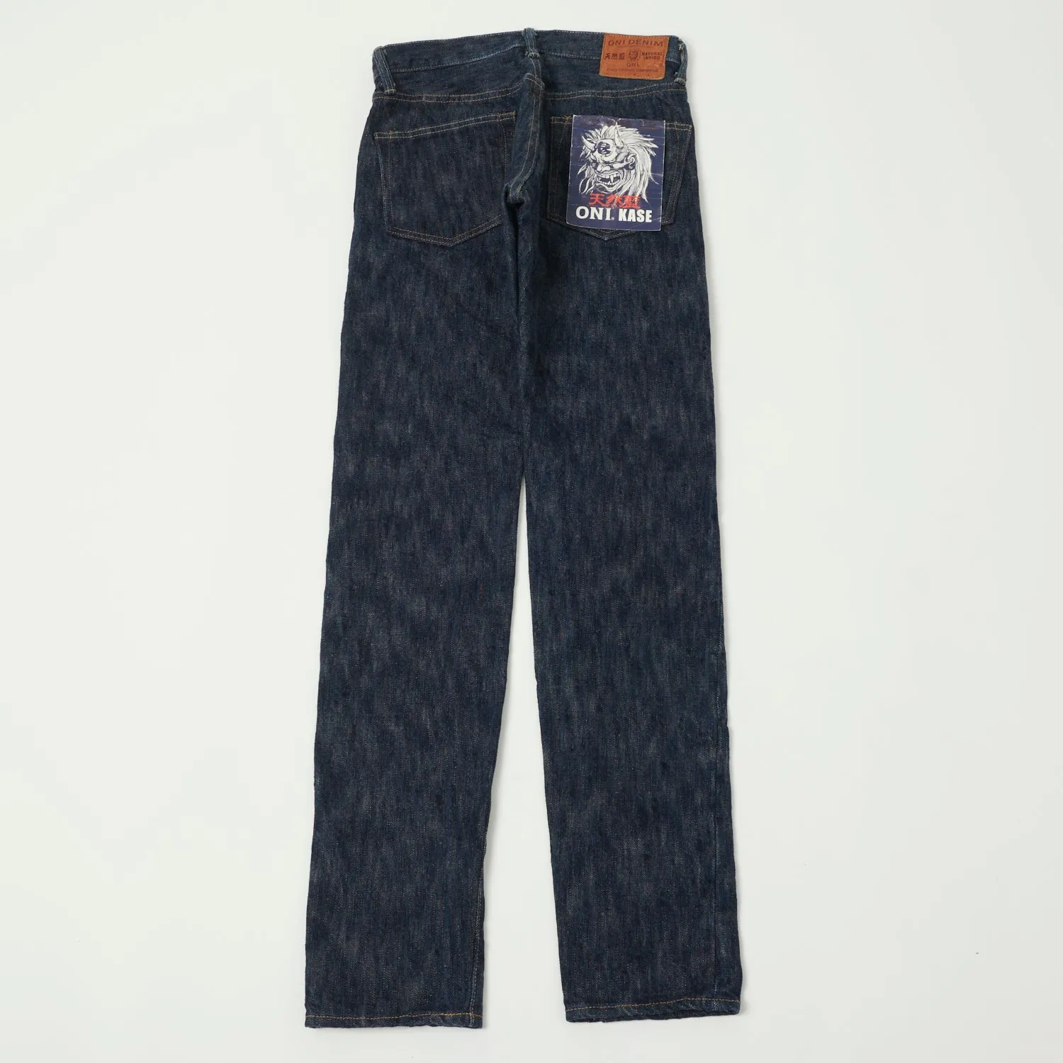 ONI 632 Kase 16oz Natural Indigo 'Kabuki' Regular Tapered Jean - One Wash