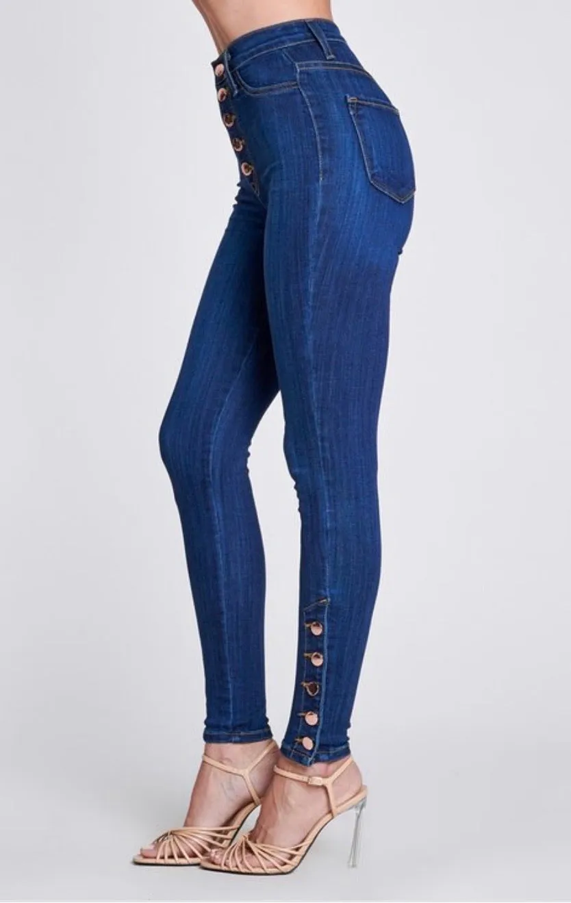 P1687 High waisted skinny jeans