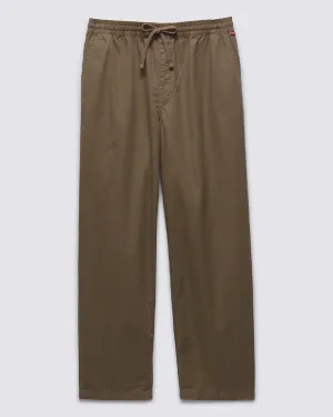 Range Baggy Tapered Elastic Waist Pants - Canteen