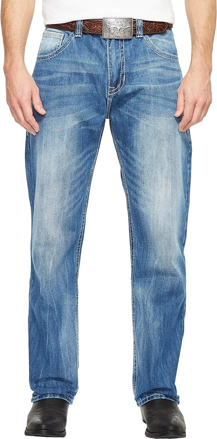 Rock and Roll Cowboy Men's Jeans in Light Vintage M0T1462 32x34