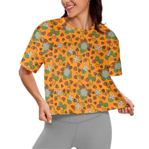 Strawberry Dreams Carrot Women's Cropped T-shirt