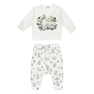 The Woodland Collection Organic Graphic Sweatshirt & Jogger Set