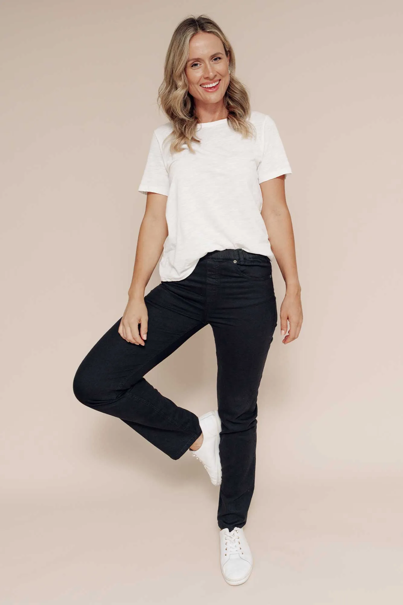 Tilby Black Stretch Jeans