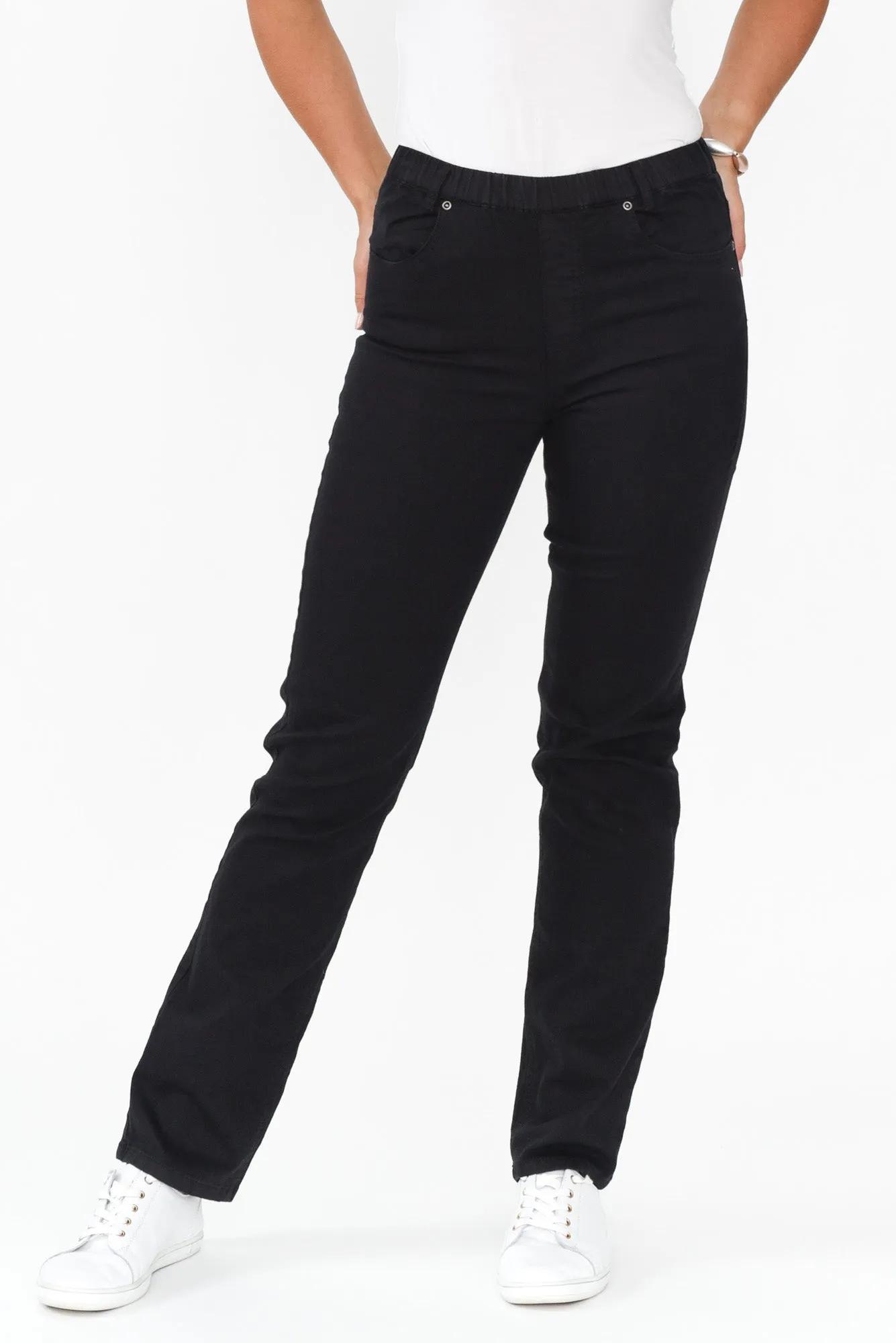 Tilby Black Stretch Jeans