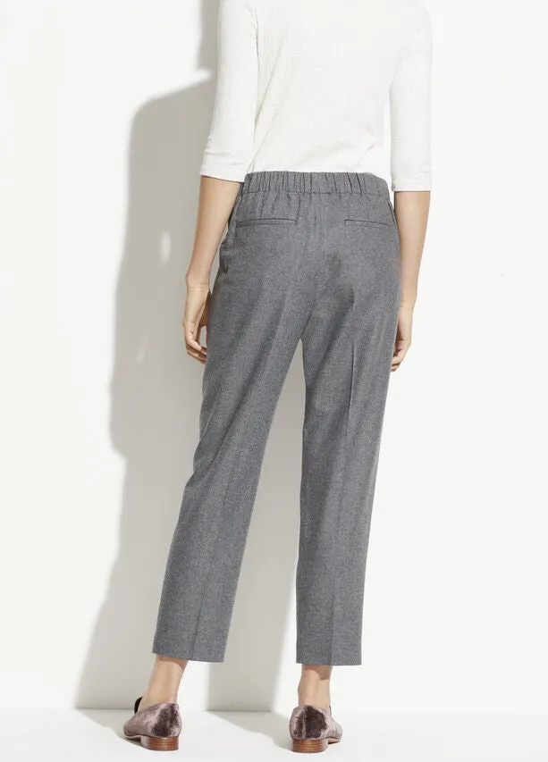 Vince - Easy Tapered Pull On Pants in Medium Heather Grey