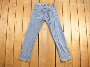 Vintage 1990s Levi's 501 Regular Fit Straight Leg Jeans Size 29 x 29