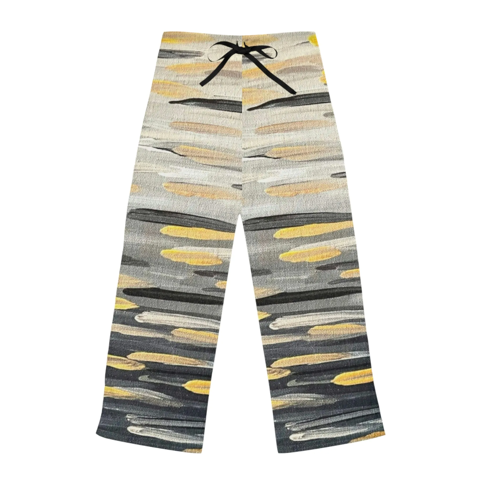 “Zebra Brushstrokes”   Women's Pajama Pants (AOP)