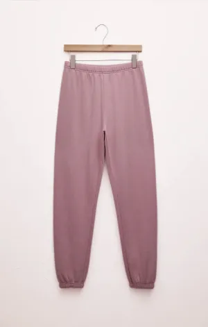 ZSU Classic Gym Sweatpants Jogger in Mauve